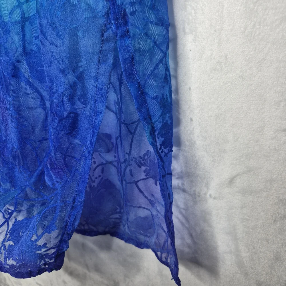 Vintage Gottex Swim Cover Up Transparent Shirt‎ Dress Size Medium